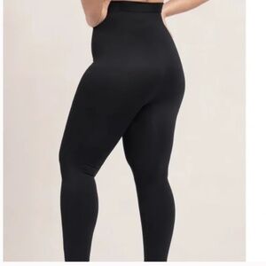 Shapermint High-Waisted Shaping Leggings Sz L Black